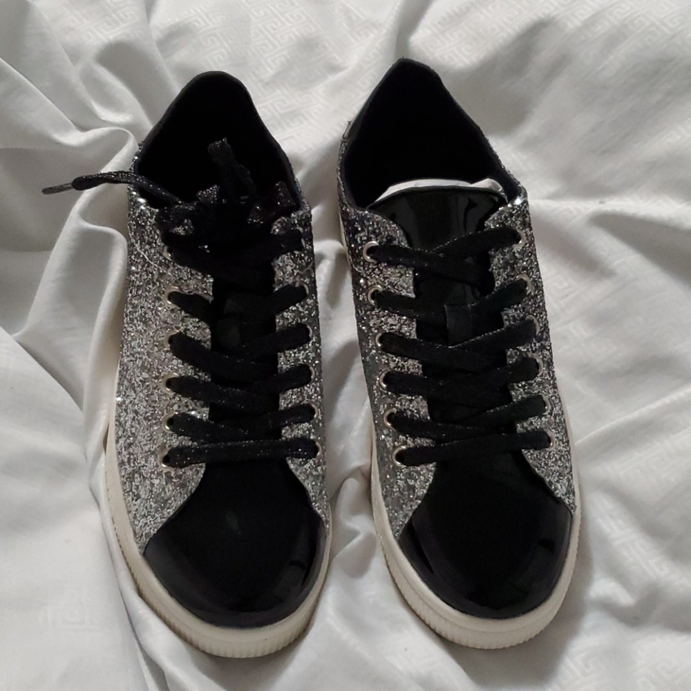 New, never warn shoes
